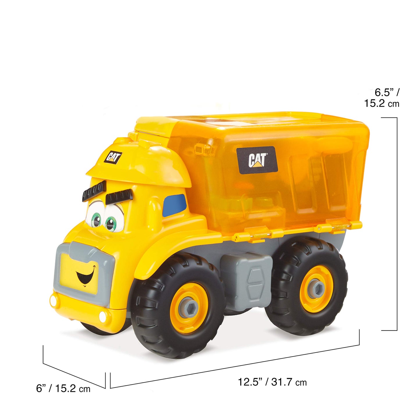 CAT Construction Toys, Junior Crew, Fix-It Fleet Phillip Preschool Learning Set Construction Vehicle, Ages 3 and Up