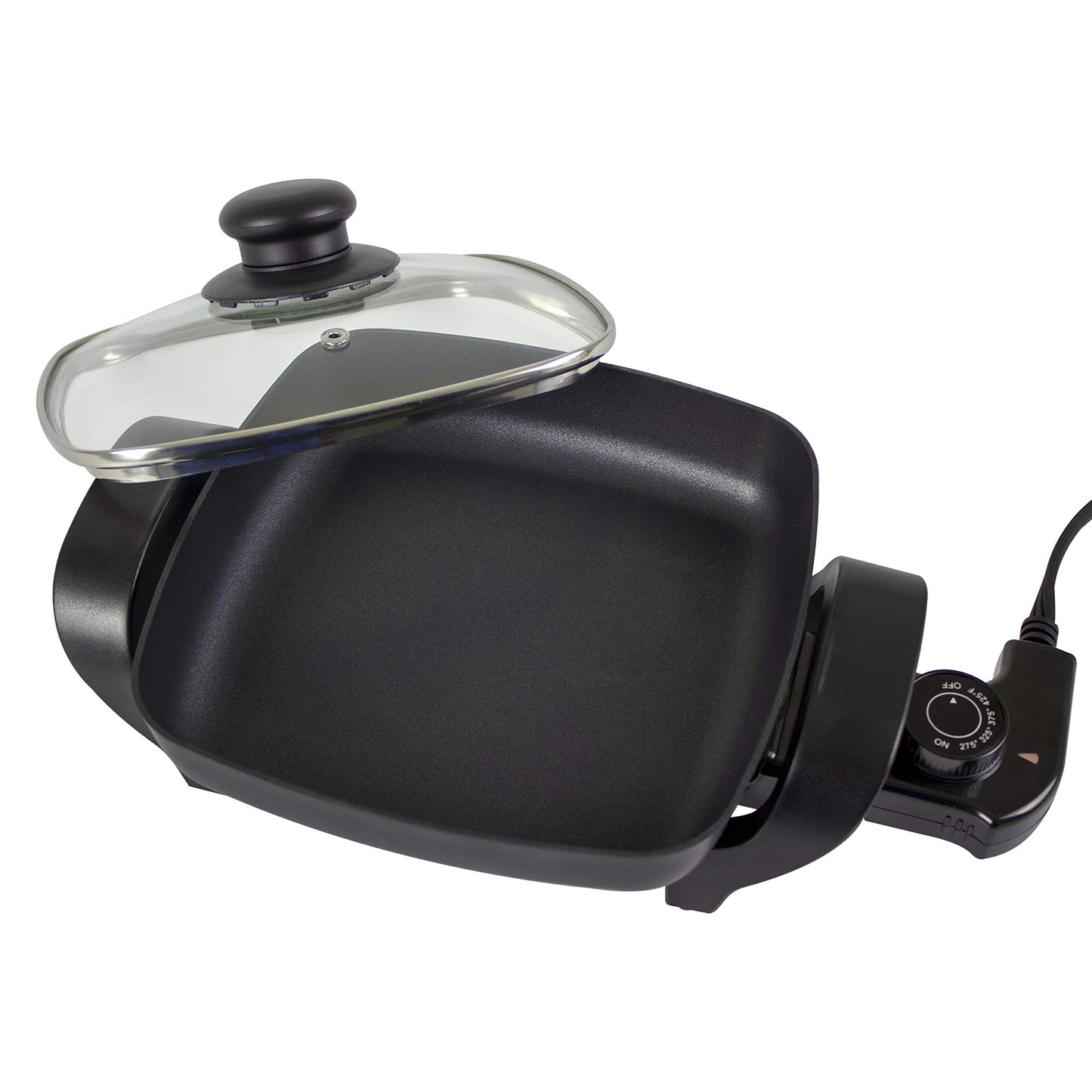 NESCO ES-08, Electric Skillet, Black, 8 inch, 800 watts