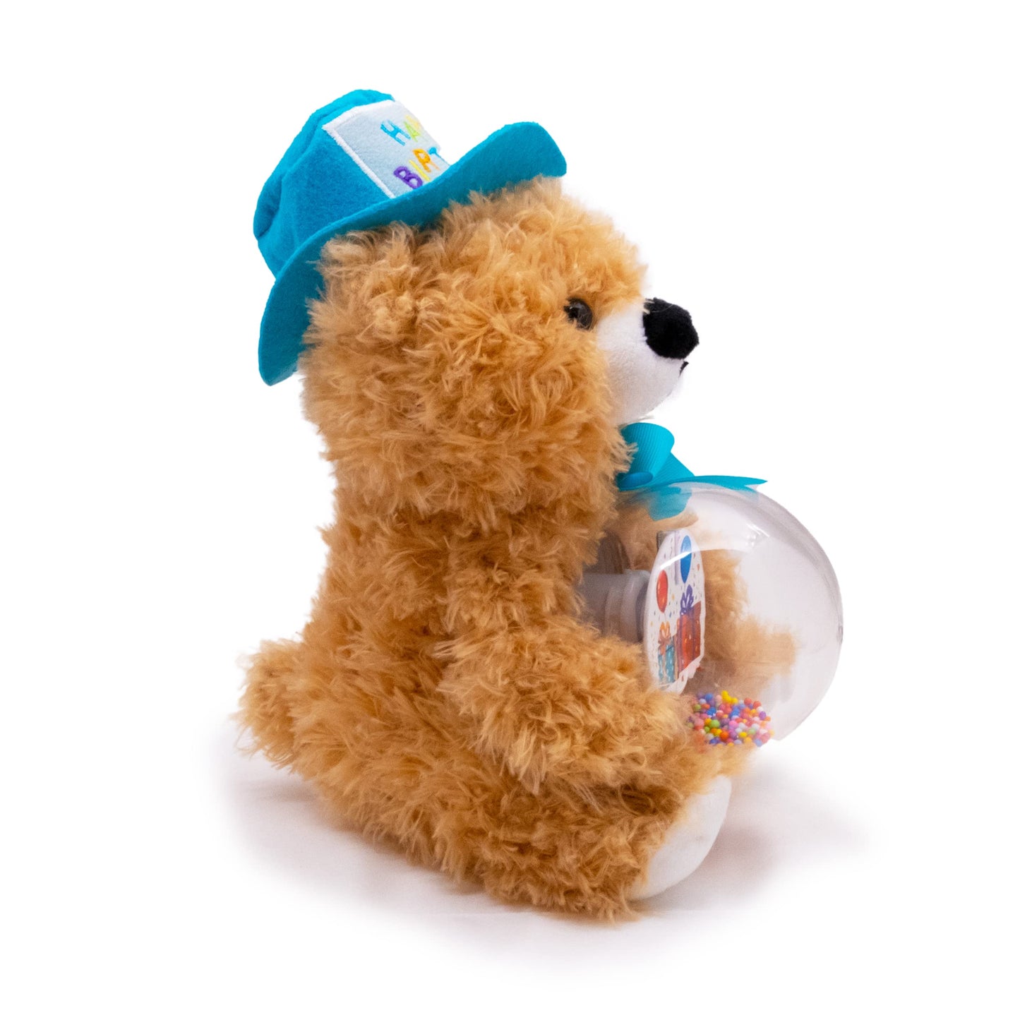 Cuddle Barn - Birthday Buddy Benson | Animated Stuffed Animal Teddy Bear Plush Toy Lights Up and Bops to Happy Birthday, 13"