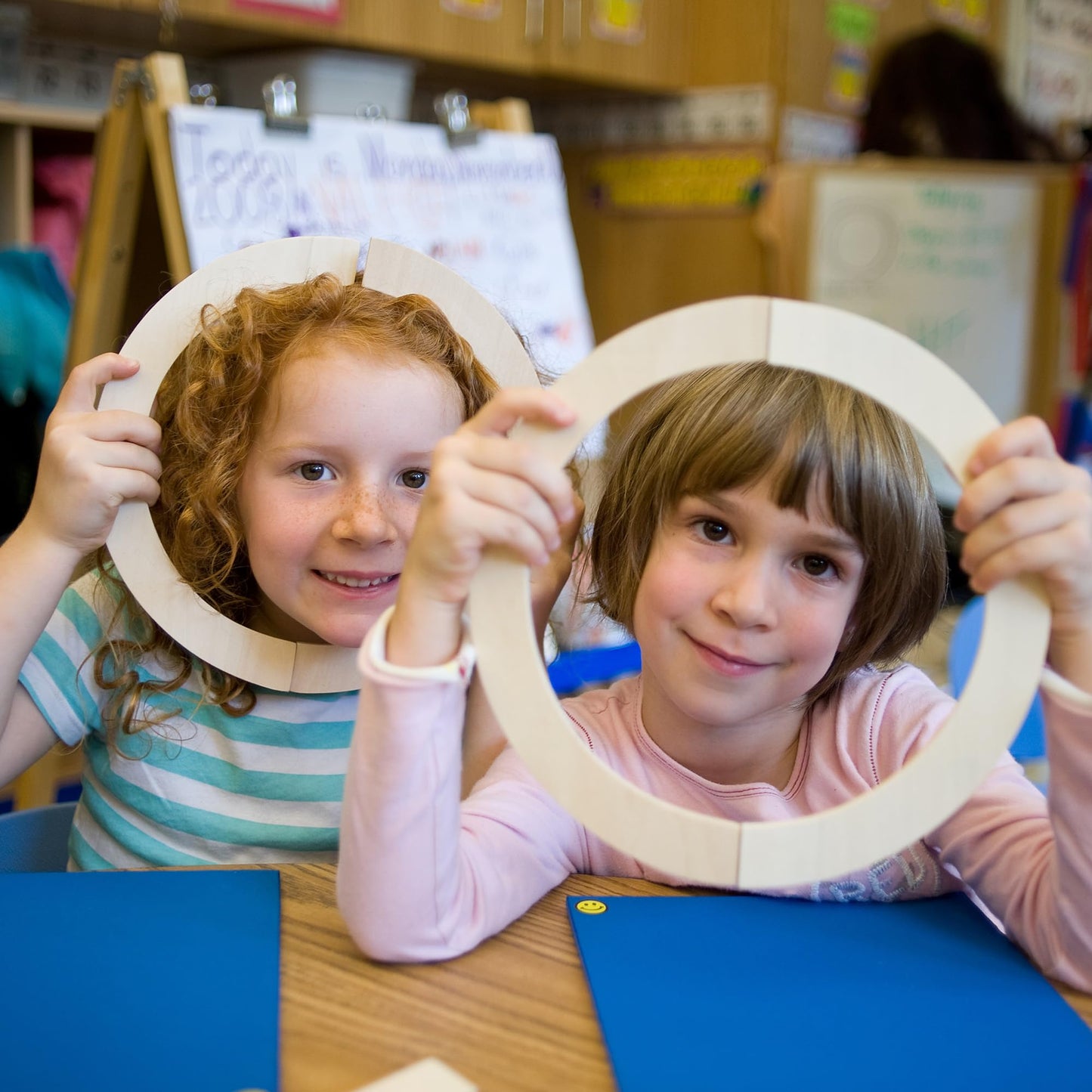 Learning Without Tears, Hands-On Student Pack for Building and Practicing Capital Letters and Numbers, Includes 13 Wood Pieces, Mat, Slate, Sponge Cubes, Chalk Bits and Pencils, Sensory & Motor