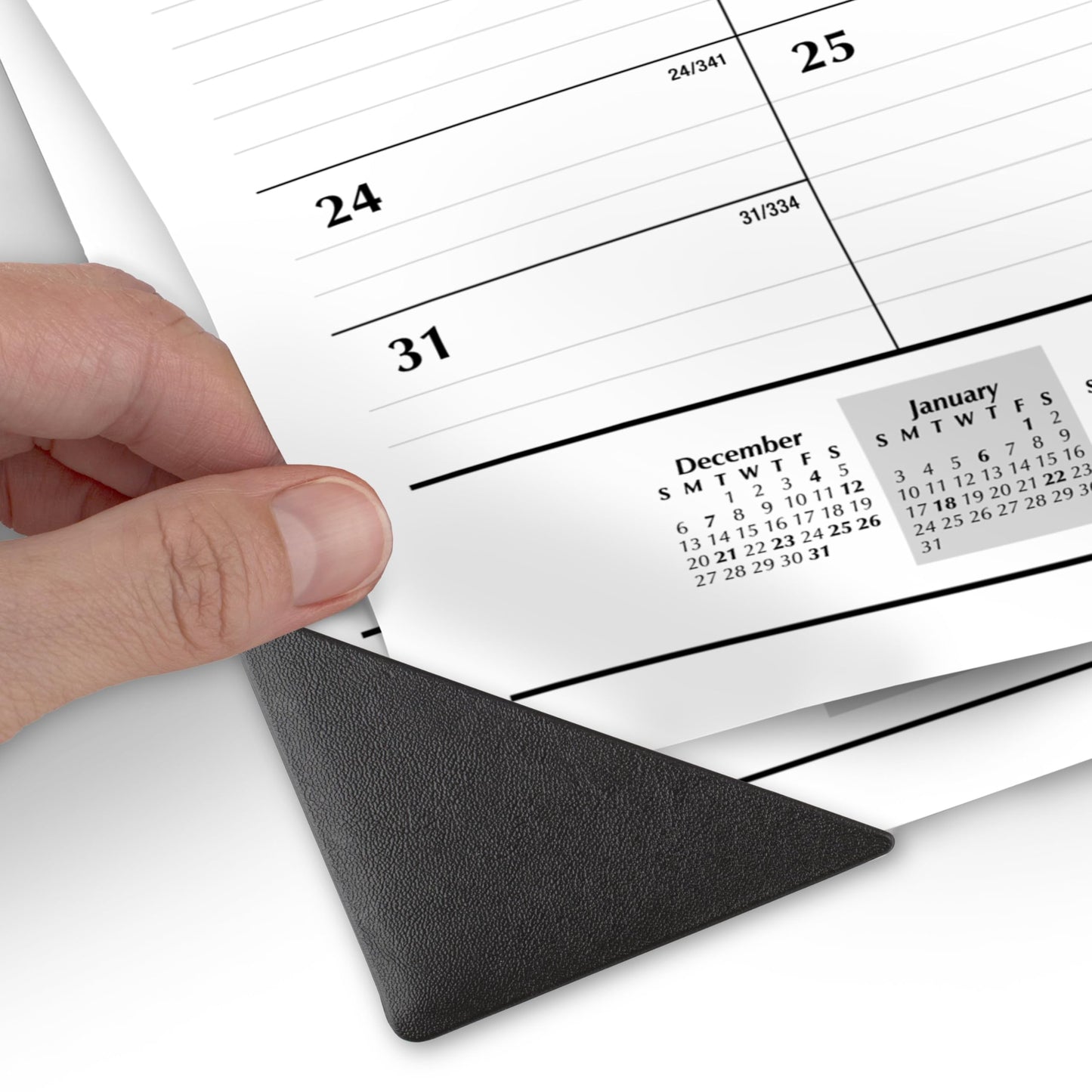 AT-A-GLANCE 2027 Desk Pad Calendar, Monthly Desk Wall Planner, 21.75" x 17", Ruled Blocks, 3 Pack (AZSK240027)