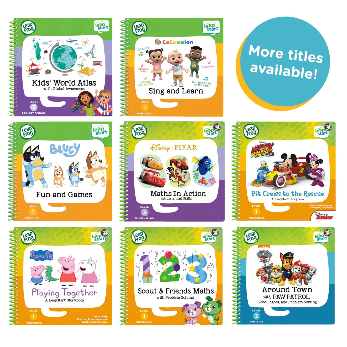Leapfrog 461403 Read & Write 3D Activity Book, Multicolour,18.7 x 17.8 x 1.8cm