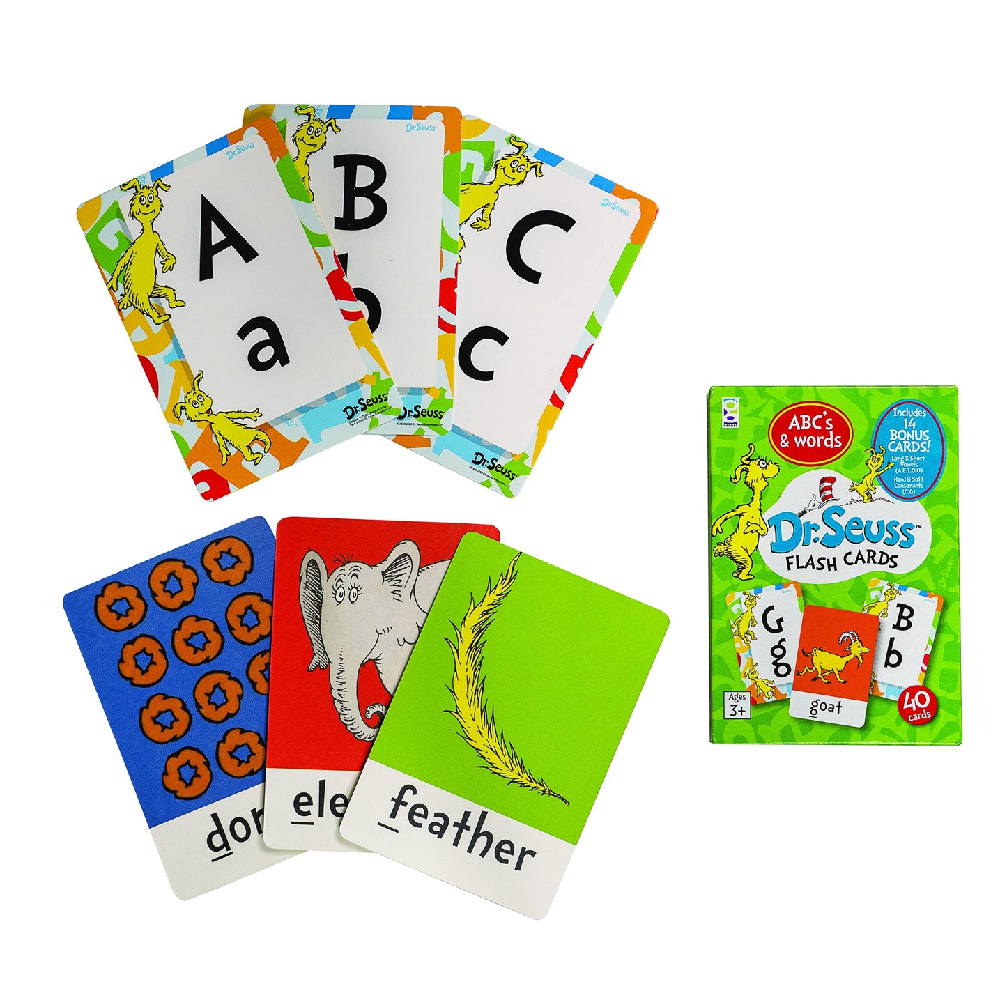 Raymond Geddes Dr. Seuss Flashcards Box of 12 Packs
