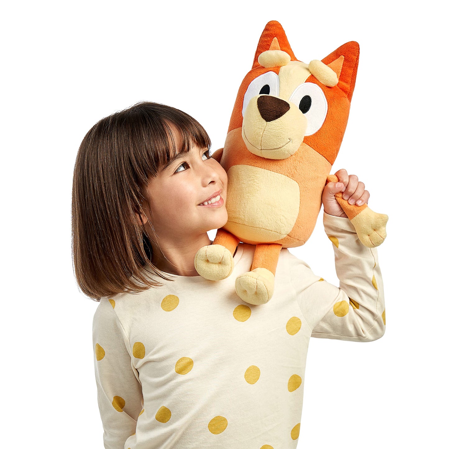 Bluey Plush Toys, Extra Large 18” Cuddle Toy for Kids, Ultra-Soft Deluxe Material Big Plushies Perfect for Show Time, Story Time & Giant Hugs - Bingo