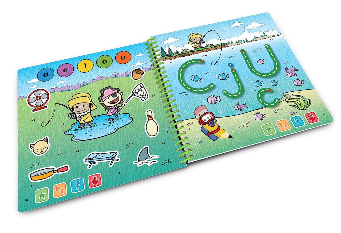 LeapFrog LeapStart Pre-K (Level 2) Read & Write with Communication Activity Book (English Version)