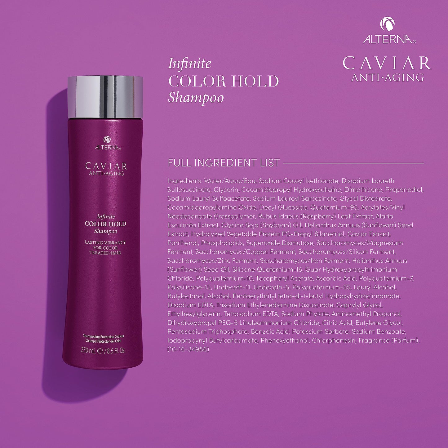Alterna Caviar Anti-Aging Infinite Color Hold Shampoo,8.5 Fl Oz (Pack of 1)