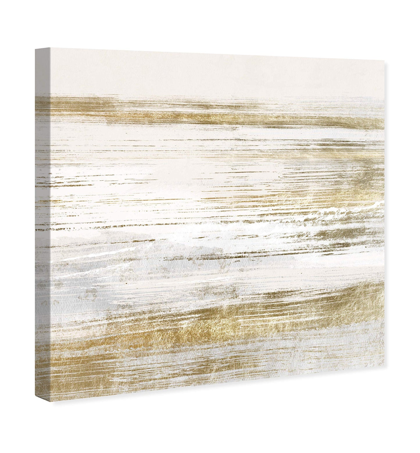 The Oliver Gal Artist Co. Abstract Wall Art Canvas Prints 'Blush Romance Gold' Home Décor, 20 in x 20
