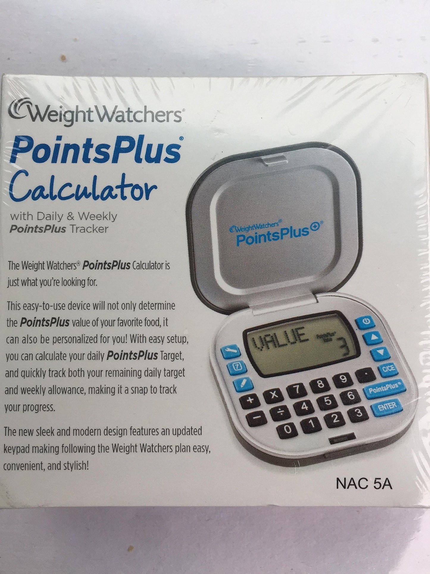 Weight Watchers 360 Points Plus Calculator Bigger Buttons 2013