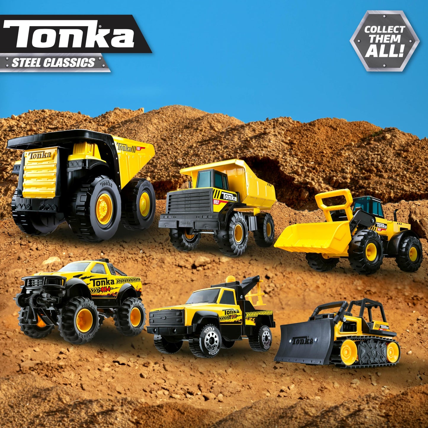 Tonka - Steel Classics Mighty Dump Truck FFP