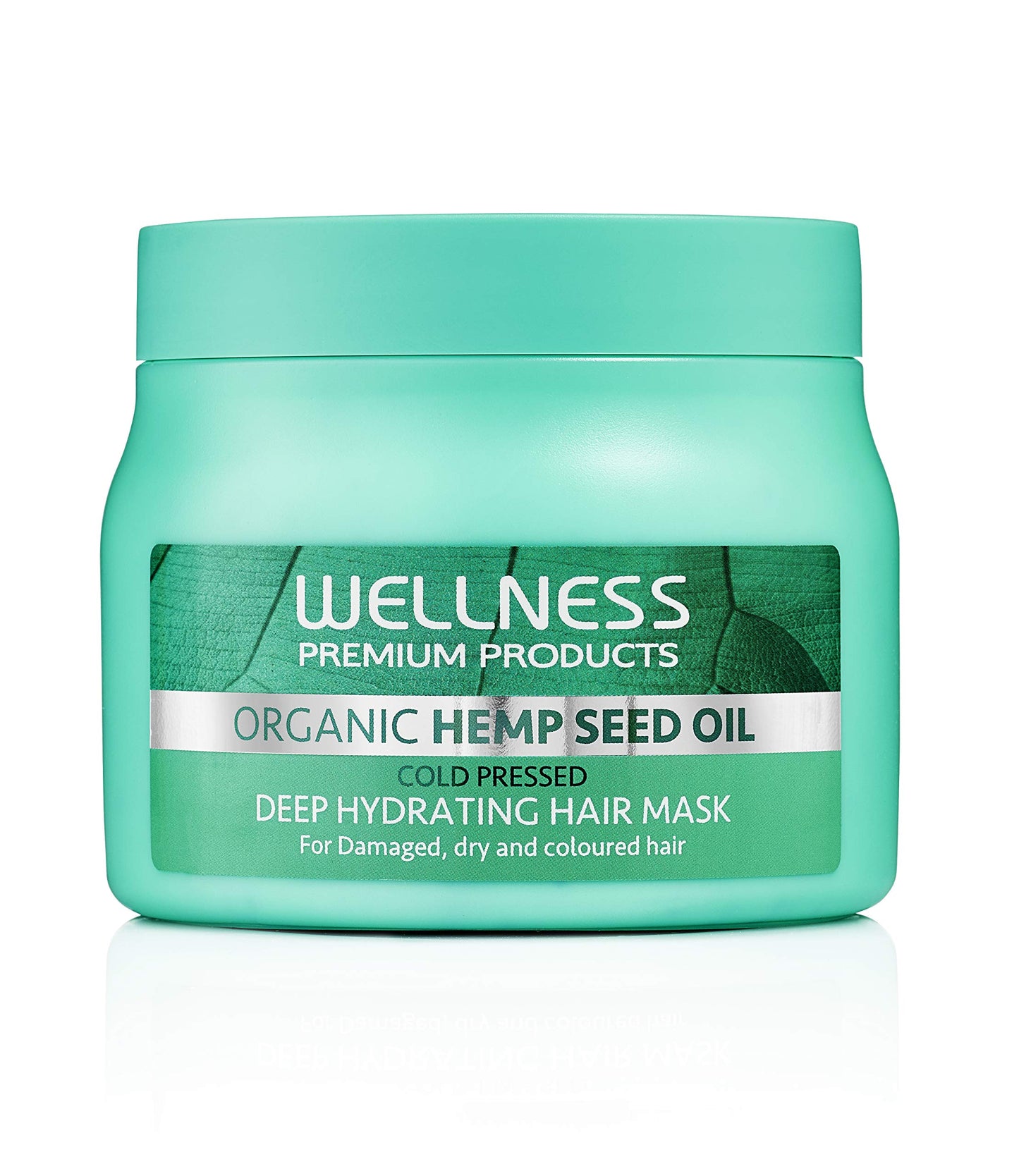 Wellness Premium Products Organic Hemp Seed Oil - Deep Hydrating Mask & Ampoule Treatment (500ml)