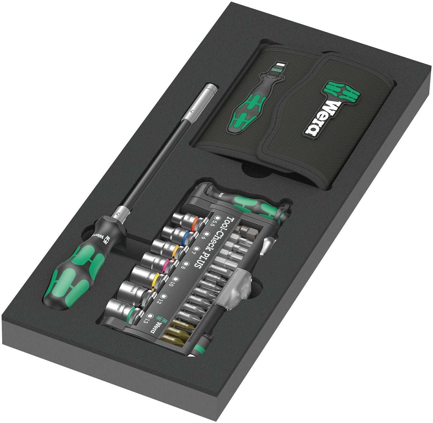 9750 Foam Insert "Kraftform- and Tool-Check Plus Set 1"