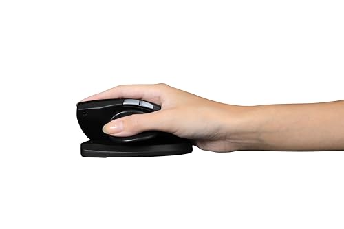 Contour Design Unimouse Eco Wireless Bluetooth Ergonomic Mouse - Right-Hand Vertical Design for Gaming, Laptop & Desktop - Adjustable, Mac & PC Compatible
