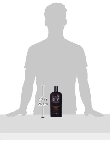 American Crew Men's Shampoo, Moisturizing Shampoo for Oily Hair, 33.8 Fl Oz