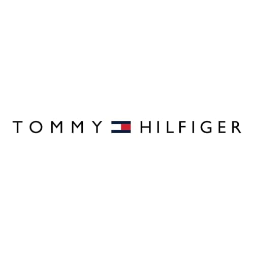 Tommy Hilfiger - Bath Towels, Ultra-Soft & Quick Drying with Zero Twist, 600 GSM Bathroom Towels with Iconic Flag Accent (Harborside Solid Navy, 6 Piece)