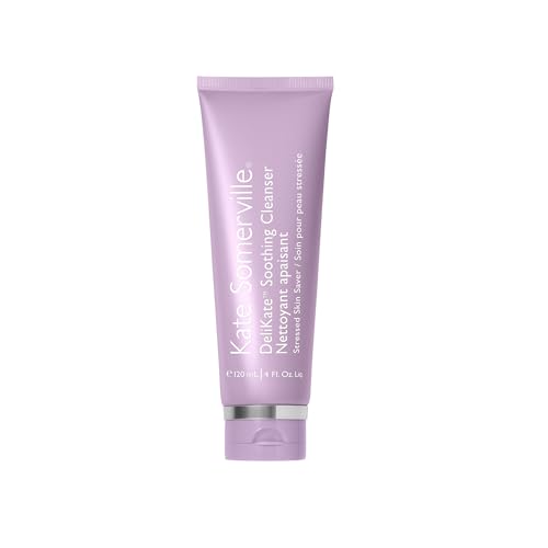 Kate Somerville DeliKate Soothing Cleanser – Clinically Proven Hydrating Face Wash – Gentle Irritation, Tightness and Redness Relief for Stressed or Sensitive Skin, 4 Fl Oz