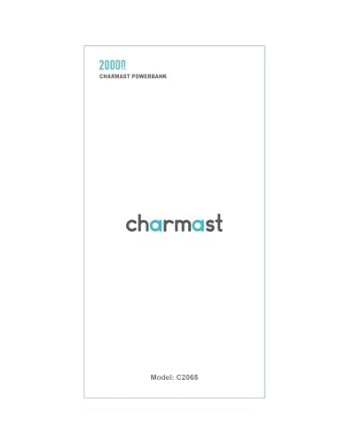 Charmast Power Bank 20000mAh, 20W Fast Charging Portable Charger with Built-in Cables, USB C Battery Pack, Slim Portable Phone Charger Backup Battery for iPhone, Samsung, iPad, More Phones, Tablets