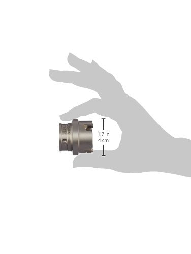 Greenlee 645-1-1/8 Quick-Change Carbide-Tipped Hole Cutter, 1-1/8" Stainless Steel Metal Cutting Hole Saw with Tungsten Carbide Teeth