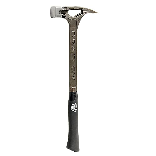 Dead On DOS22S 22-Ounce 18-Inch Steel Smooth Face Hammer, silver