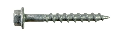 Simpson Strong-Tie SD9112R500 Strong-Drive SD Connector Screw #9 x 1-1/2 in. 1/4-Hex Drive, Mech. Galv. (500-Qty)