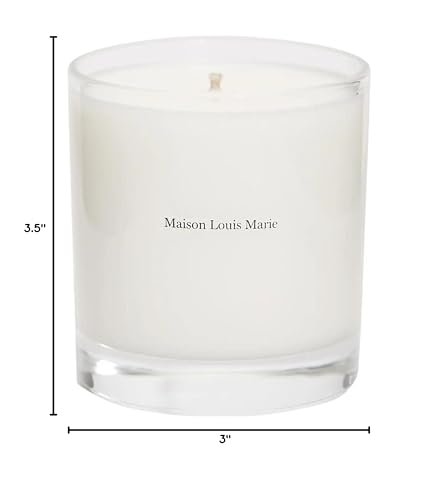 Maison Louis Marie - No.04 Bois de Balincourt Soy Wax Candle | Luxury Fragrances for a Modern World (8.5 oz | 240 g)
