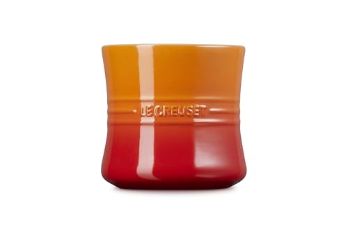 Le Creuset Stoneware Utensil Crock, 2.75 qt., Flame
