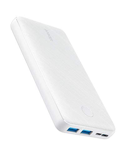 ANKER Power Bank, 20,000mAh Portable Charger with 22.5W Max Fast Charging, 2 USB-A, 1 USB-C for iPhone 16/15/14/13/12 Series, Samsung, iPad Pro, AirPods, Apple Watch, and More