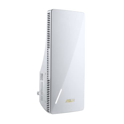 ASUS RP-AX58 AX3000 Dual Band WiFi 6 (802.11ax) Range Extender, AiMesh Extender for seamless mesh WiFi; works with any WiFi router