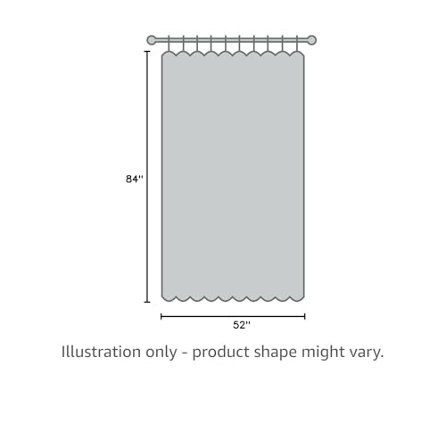 RYB HOME 3 in 1 Soundproof - Blackout - Insulation Linen Curtains, Noise Blocker Energy Saving Curtains for Bedroom Living Room Kids Nursery Studio Home Office, Taupe, W52 x L84 in, 2 Panels