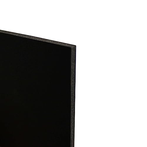 Flipside Products 36” x 48” Foam Project Boards for Presentations, Science Fair, School Projects, Event Displays and Trifold Picture Board - Total Black - 3 Pack