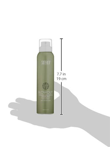 SURFACE Hair Blowout Hair Texture Spray for Women and Men, 4 oz - Heat Protecting, Volumizing Spray Lychee and Maracuja Oil - Premium Blowout Hair Products for Styling