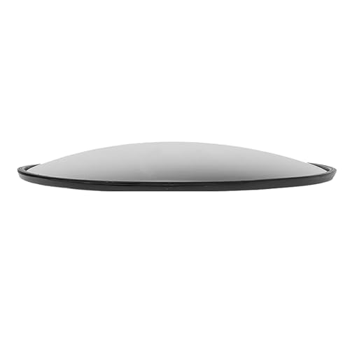 26” Outdoor Acrylic Convex Mirror/Plastic Back – Round Safety Mirror for Driveways, Stores, Warehouses & Wall Mount – Wide-Angle View – Model OC2600-convex mirror backing is either gray or black