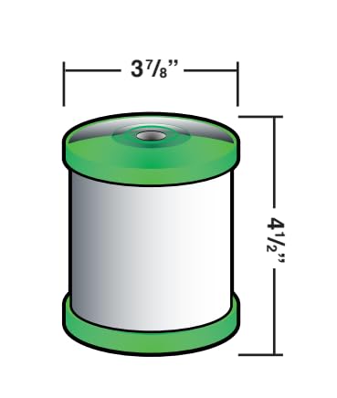 Neo-Pure NP-1SG Sub-Micron Filter Cartridge | Seagull RS-1SG Compatible | Reduces Lead, Mercury, Chlorine, Cysts, VOCs | High Flow Rate & Eco-Friendly