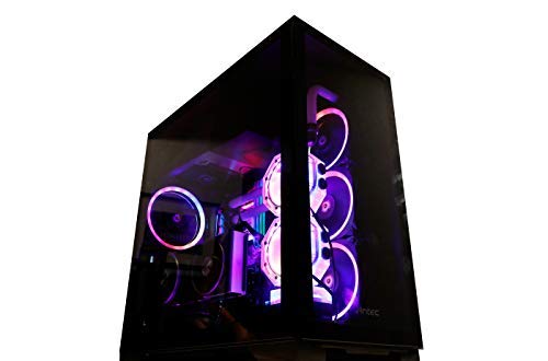 Antec RGB 120mm PC Fans - 5V-3PIN Addressable, Motherboard SYNC, 5 Packs With Controller - Prizm Series