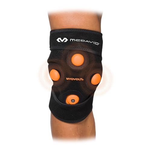 McDavid Myovolt Vibration Compression Leg/Knee/Calf/Thigh Wrap, Helps Reduce Pain, Soreness & Aid Muscle Recovery, Delivers Targeted Deep Tissue Treatment