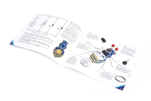 Learn to Solder Kits Jitterbug Deluxe Kit | DIY Soldering Kit for Beginners | Electronics Projects for Students & STEM Classes | Tools Included