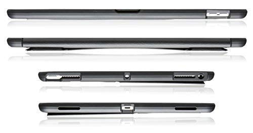 ZUGU CASE - 2017/2015 iPad Pro 12.9 inch (Old Model) 1st & 2nd Gen Case Prodigy X - Very Protective But Thin + Convenient Magnetic Stand + Sleep/Wake Cover for Men & Women (Black)