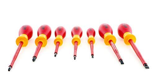 Wiha 32097 | 7 Piece Insulated SoftFinish Screwdriver Set