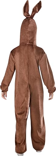 Rubies Kangaroo Comfywear Hooded Jumpsuit for Kids, Unisex S/M