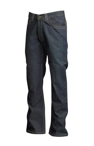 LAPCOFR unisex adult P-indm10 jeans, Washed Denim, 36W x 30L US