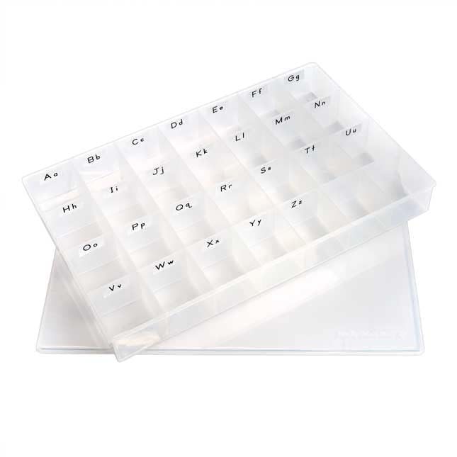 Really Good Stuff EZread Soft Touch Expanded Magnetic Letters and Storage Case