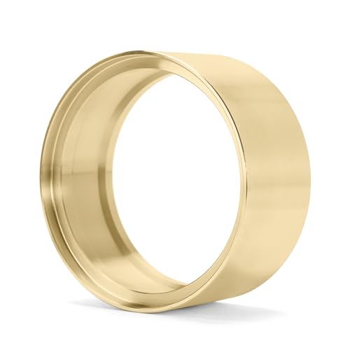 INJORA Brass Wheel Weights Inner Beadlock Rings Fit - 147g 2.2" Beadlock Wheel Rim for 1/10 RC Crawler Car Upgrade(4pcs)