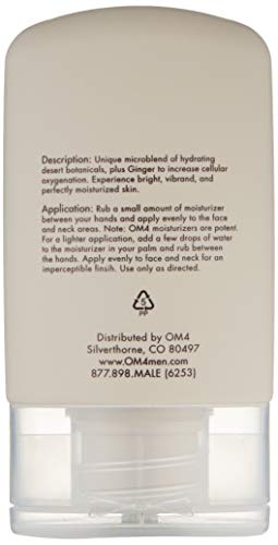 Organic Male OM4 Dry Step 4 - Thirst Quenching Moisture Complex Moisturizer Lotion for Men with normal to dry skin