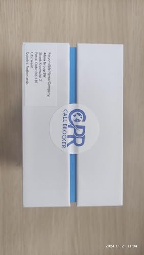 CPR V100K Call Blocker for Landline Phones with Caller ID. Pre-Loaded with 100,000 Nuisance Numbers and Allows Blocking of 10,000 More with a Single Button Press.