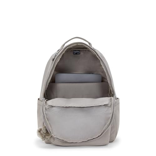Kipling Women's Seoul 15" Laptop Backpack, Durable, Roomy with Padded Shoulder Straps, Built-In Protective Sleeve