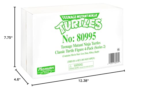 Teenage Mutant Ninja Turtles Micro Mutant TMNT Classic Movie Star Soft Bundle