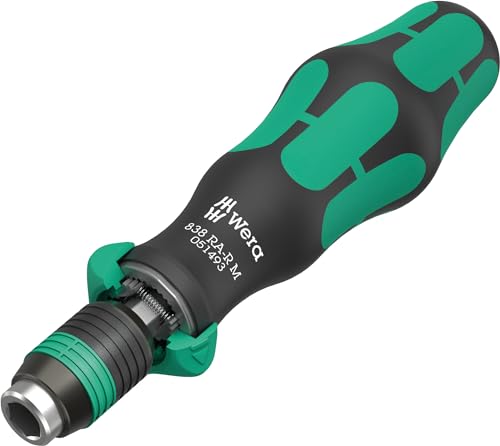 WERA - 05051066001 - Kraftform Kompakt 838 RA-R M Imperial Set 1, 15 Pieces