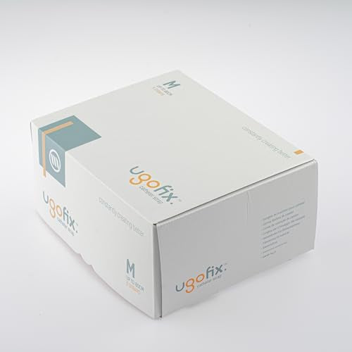 Ugo Fix Catheter Strap (x5) – Catheter Securement Retaining Strap/Catheter Holder, with Anti Slip and Irritation Silicone Grip and Free Laundry Bag (Pack of 5) (Medium)