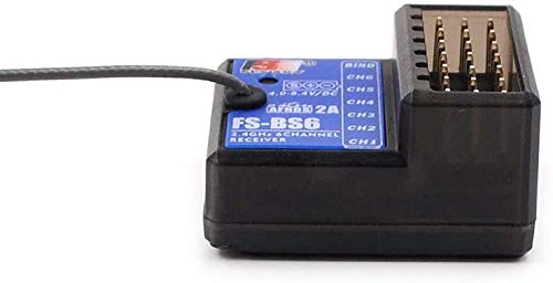 Flysky FS BS6 Receiver 2.4Ghz 6CH for Flysky FS-GT5 FS-IT4S FS-i6 FS-i6X Transmitter RC Car Boat (2PCS)