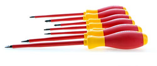Wiha 32097 | 7 Piece Insulated SoftFinish Screwdriver Set