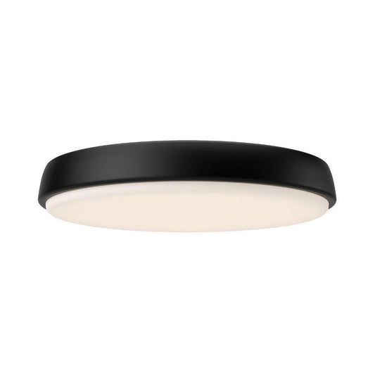 Alora Mood FM503715MB Laval Flush Mount, LED, Matte Black